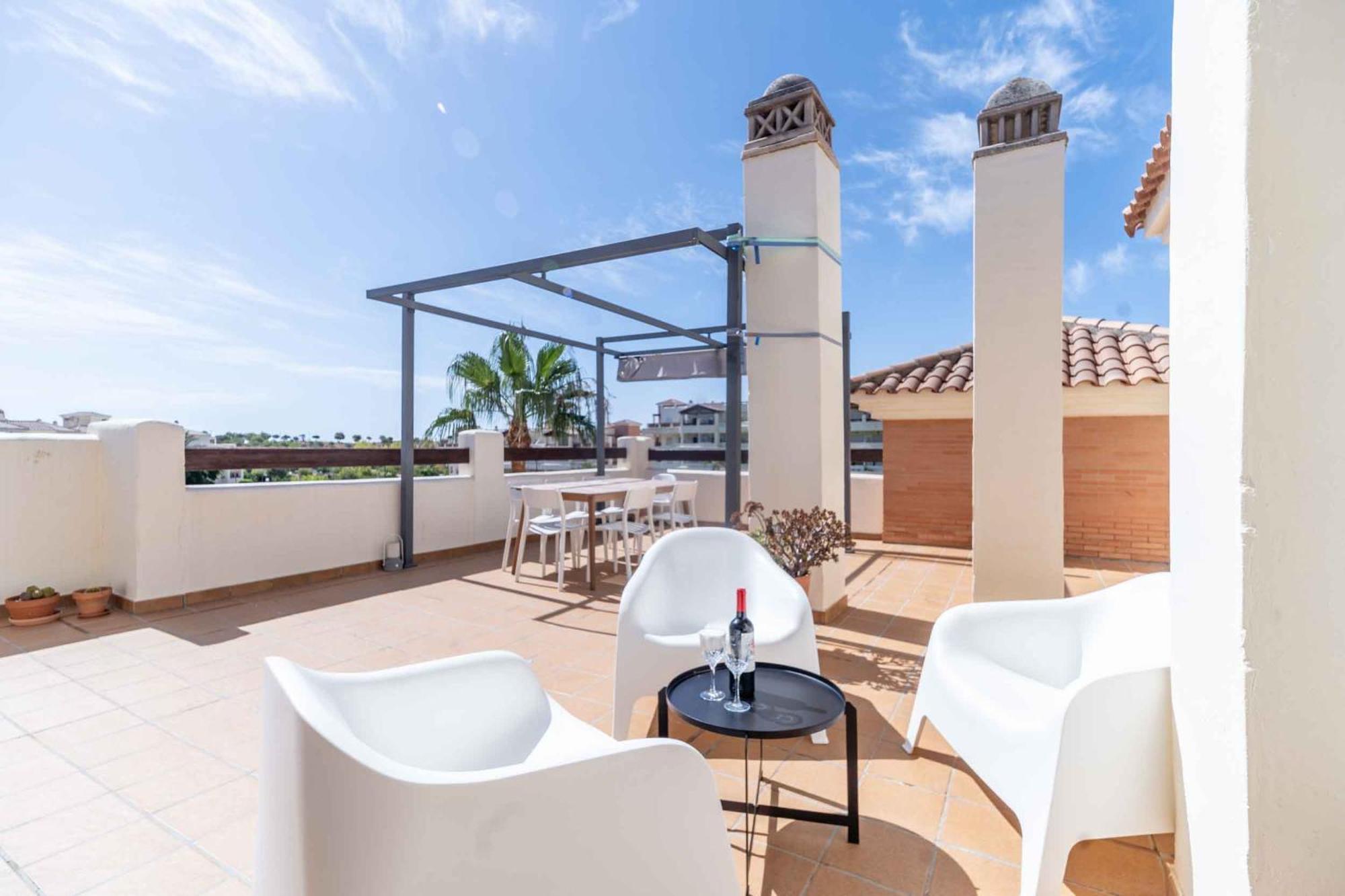 116 - Penthouse With Views And Pool, 5Min Away From Golf Course! Apartamento Benalmádena Exterior foto