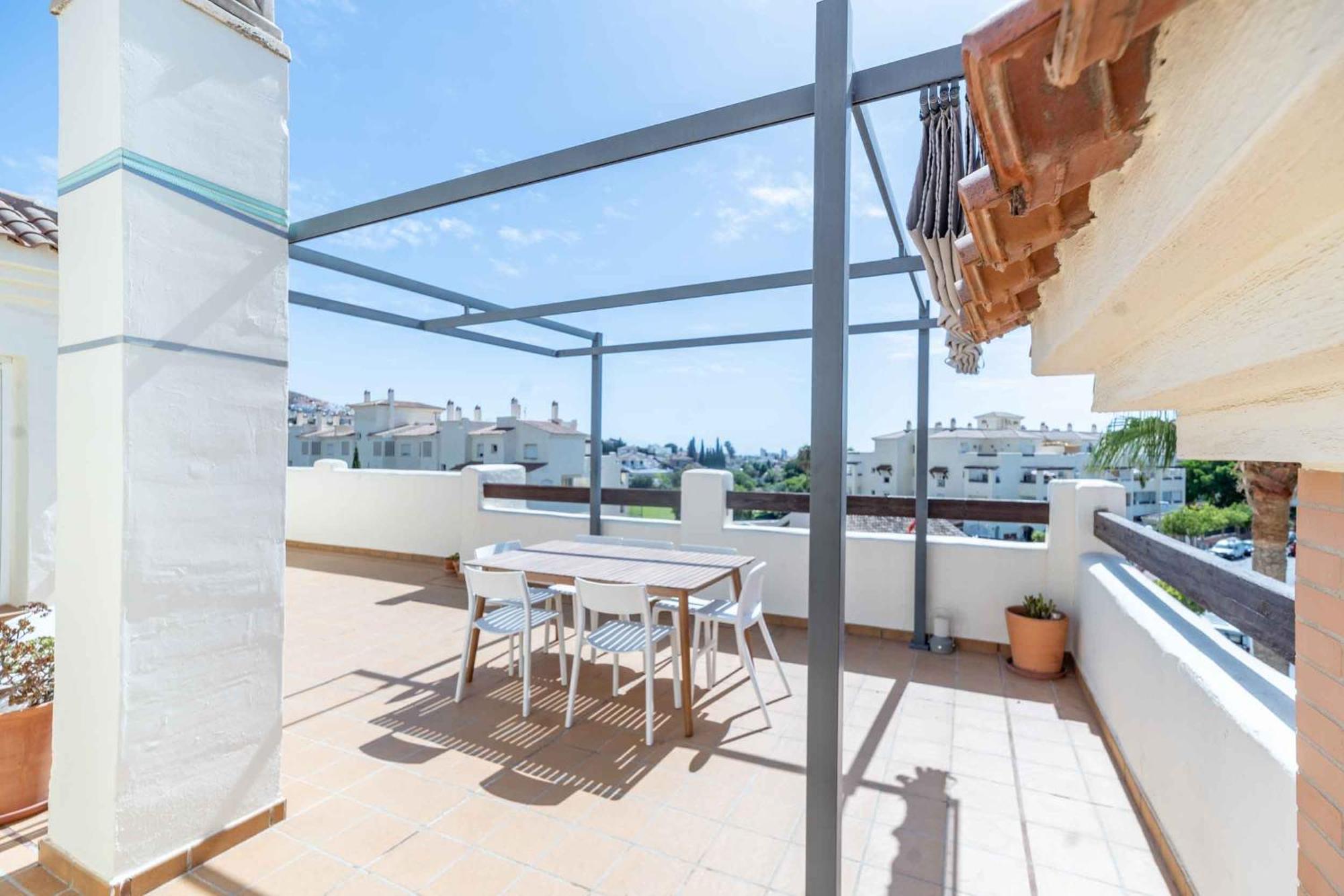 116 - Penthouse With Views And Pool, 5Min Away From Golf Course! Apartamento Benalmádena Exterior foto